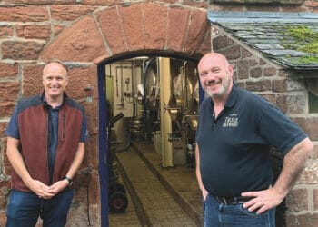 Tirril Brewery and Eden Wedding Barn visit by MP Neil Hudson