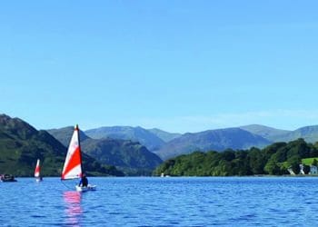 Young sailors make their mark on Ullswater