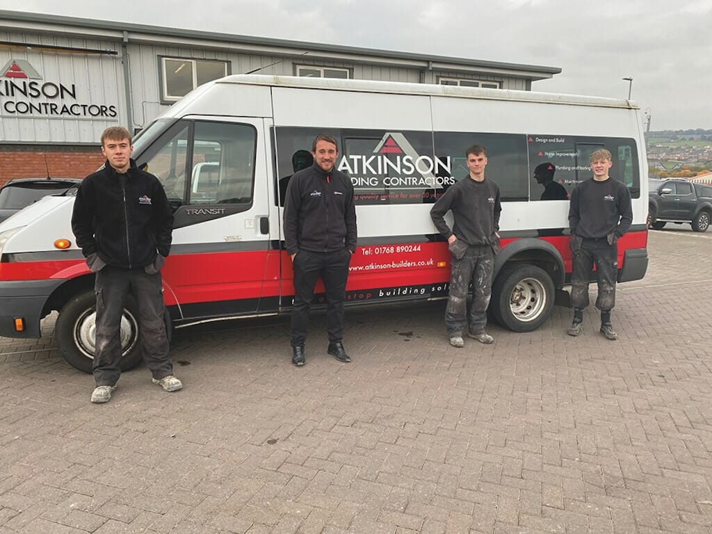 Atkinson Building Contractors new apprentices Cumberland and