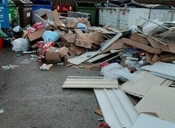 Fly-tipping in village leads to council probe