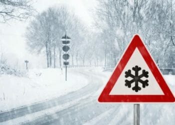 Snow and ice hit Cumbria