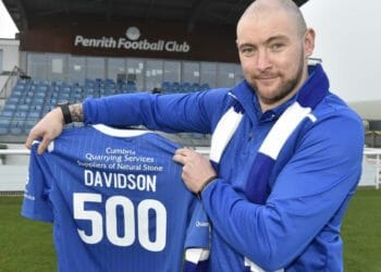 Penrith AFC bosses praise Grant Davidson as he clocks up more than 500 games