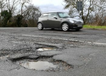 £37.7 million to tackle potholes and upgrade roads
