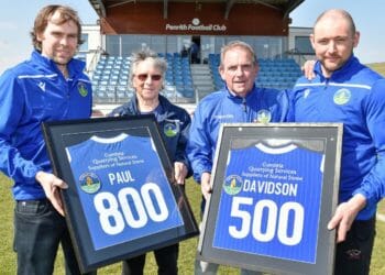 Penrith AFC legends Willy Paul and Grant Davidson honoured by club