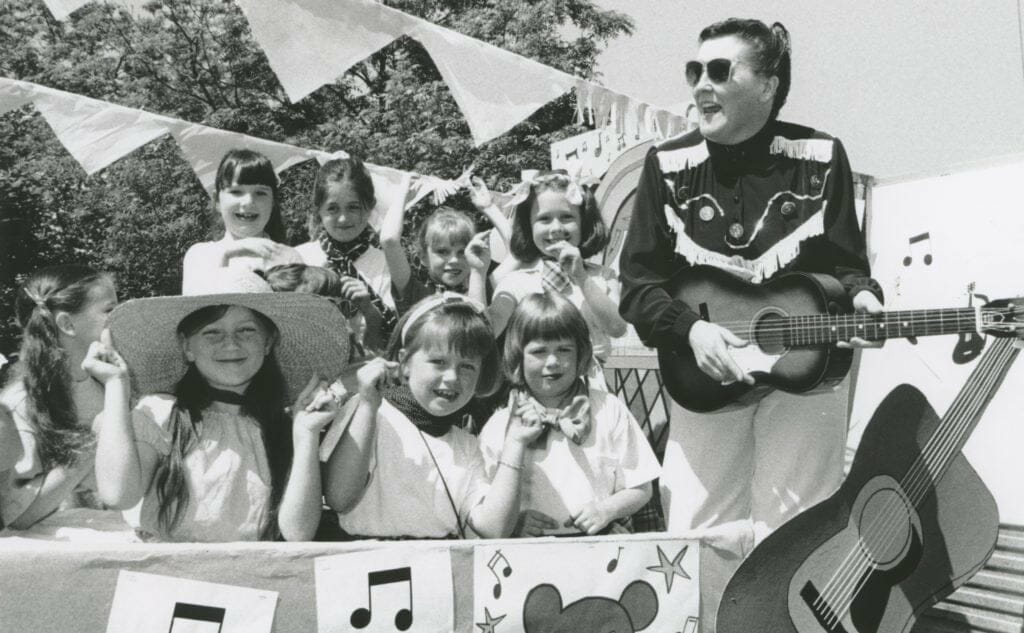 Elvis at Kirkby Stephen in 1996