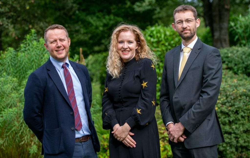 Mark Jackson, Katherine Pretswell-Walker and Jonathan Carroll 