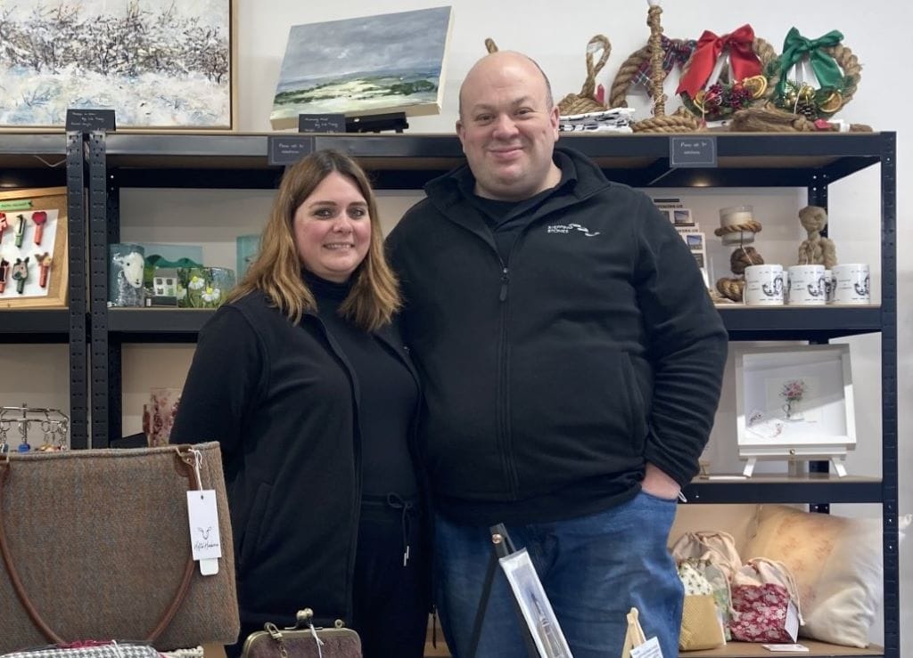 Matthew and Vanessa Mawson, of Stepping Stones 