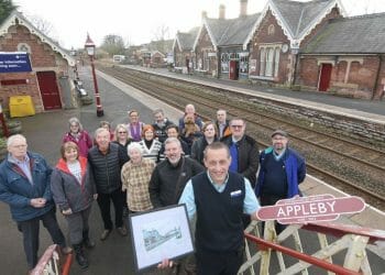 Fond farewells to popular staff member at Appleby railway station