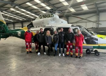 Appleby fundraisers take to the treadmill and clock up £3,000 for the Great North Air Ambulance Service