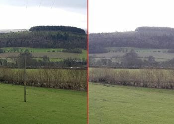 Overhead powerlines go underground in Cumbrian village