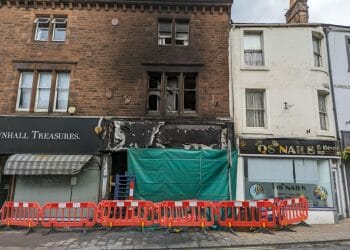 WATCH: Firefighters tackle Penrith town centre blaze