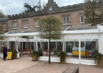 Lowther Castle cafe refused permission for permanent covered outdoor seating area