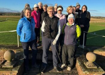 Christmas cracker for Appleby Golf Club ladies