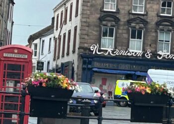 Drivers asked to avoid area after debris falls from Penrith roof