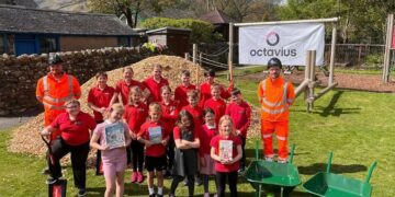 Eden school’s adventure play area given new lease of life