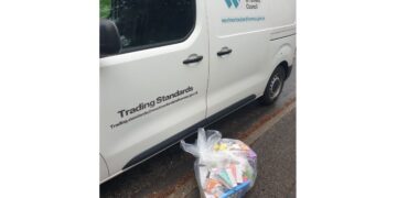 Illegal vapes seized from Eden shop